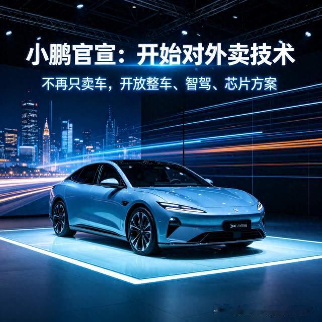 小鹏不只想卖车了：巴黎车展上，它把整套技术摆上了货架