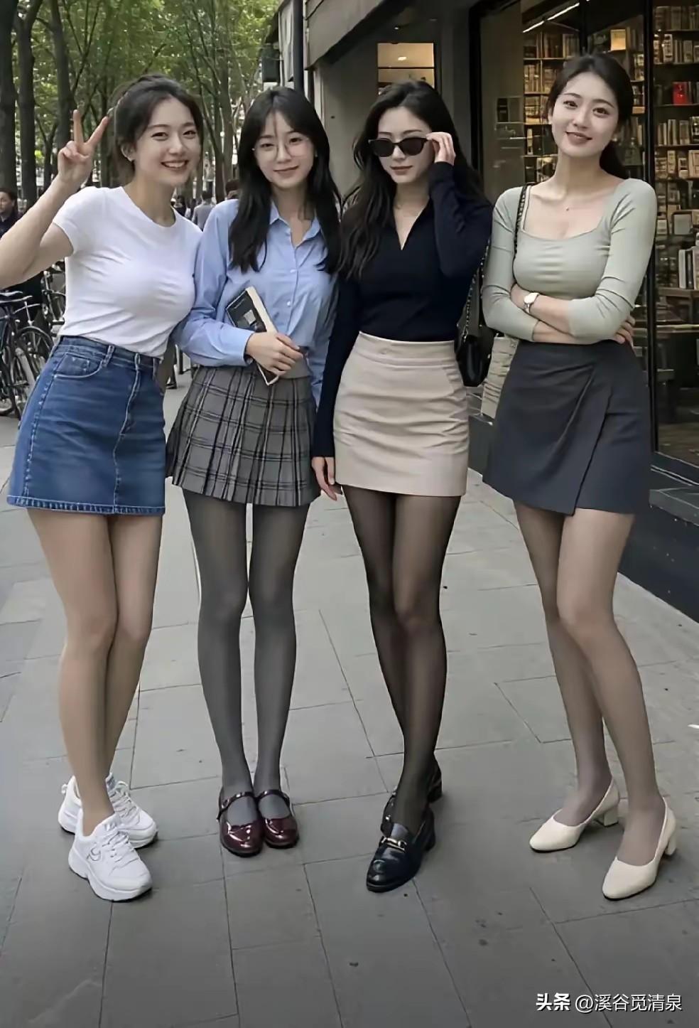 这四位美女，谁是你最喜欢的类型？