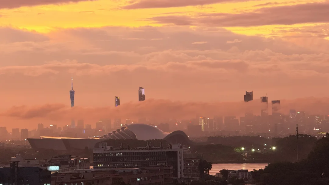 6.15交换广州今天的世纪晚霞