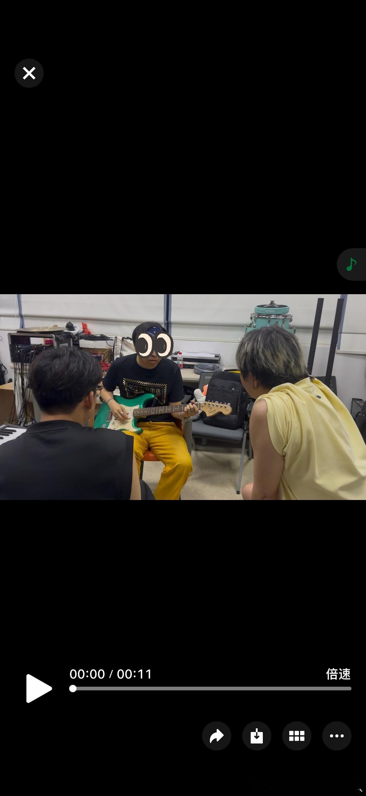 昨夜制作人给下班乐队新专辑的歌修改旋律线 