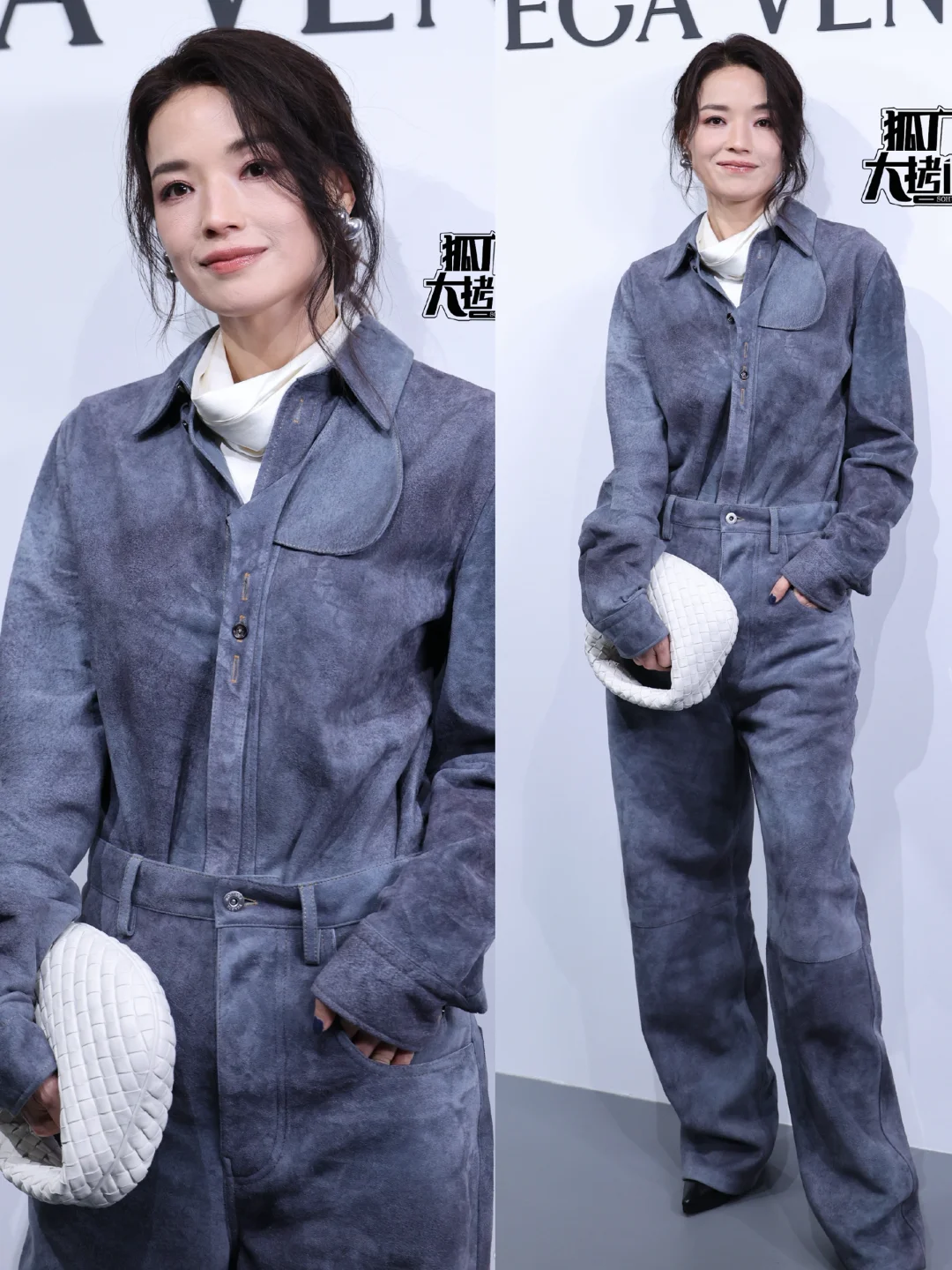 舒淇BV活动生图，有点岁月痕迹还是这么美