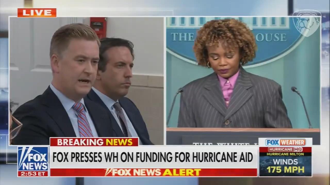 简直不敢相信！杜西问KJP为什么拜登/哈里斯政府可以在不召回国会的情况下立即向黎