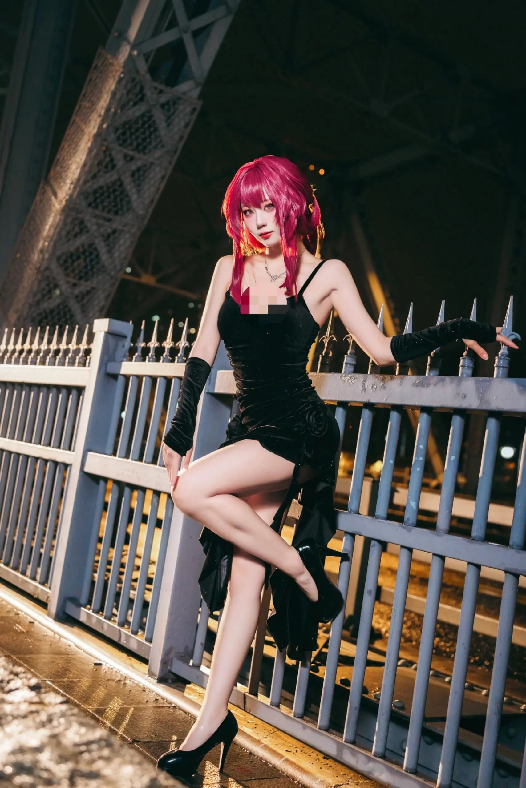 cos正片 这腿又长又白又细 卡芙卡cos cosplay 崩坏星穹铁道