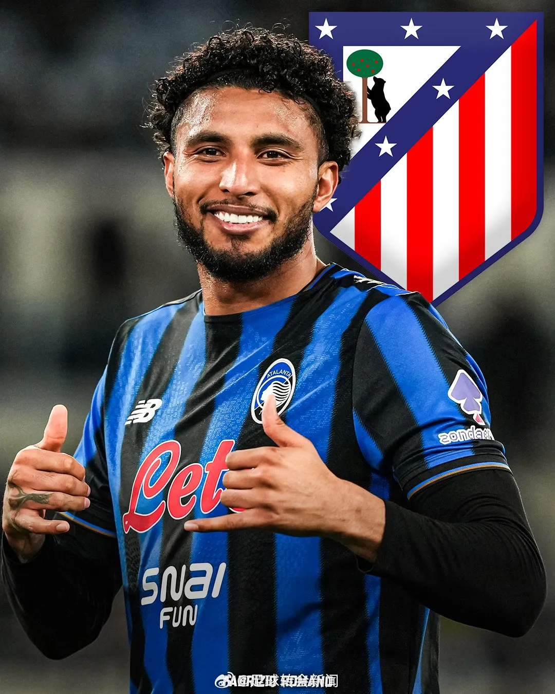 罗马诺发推：马竞已经和埃德森就个人条款达成了口头协议，亚特兰大中场是床单军团的首