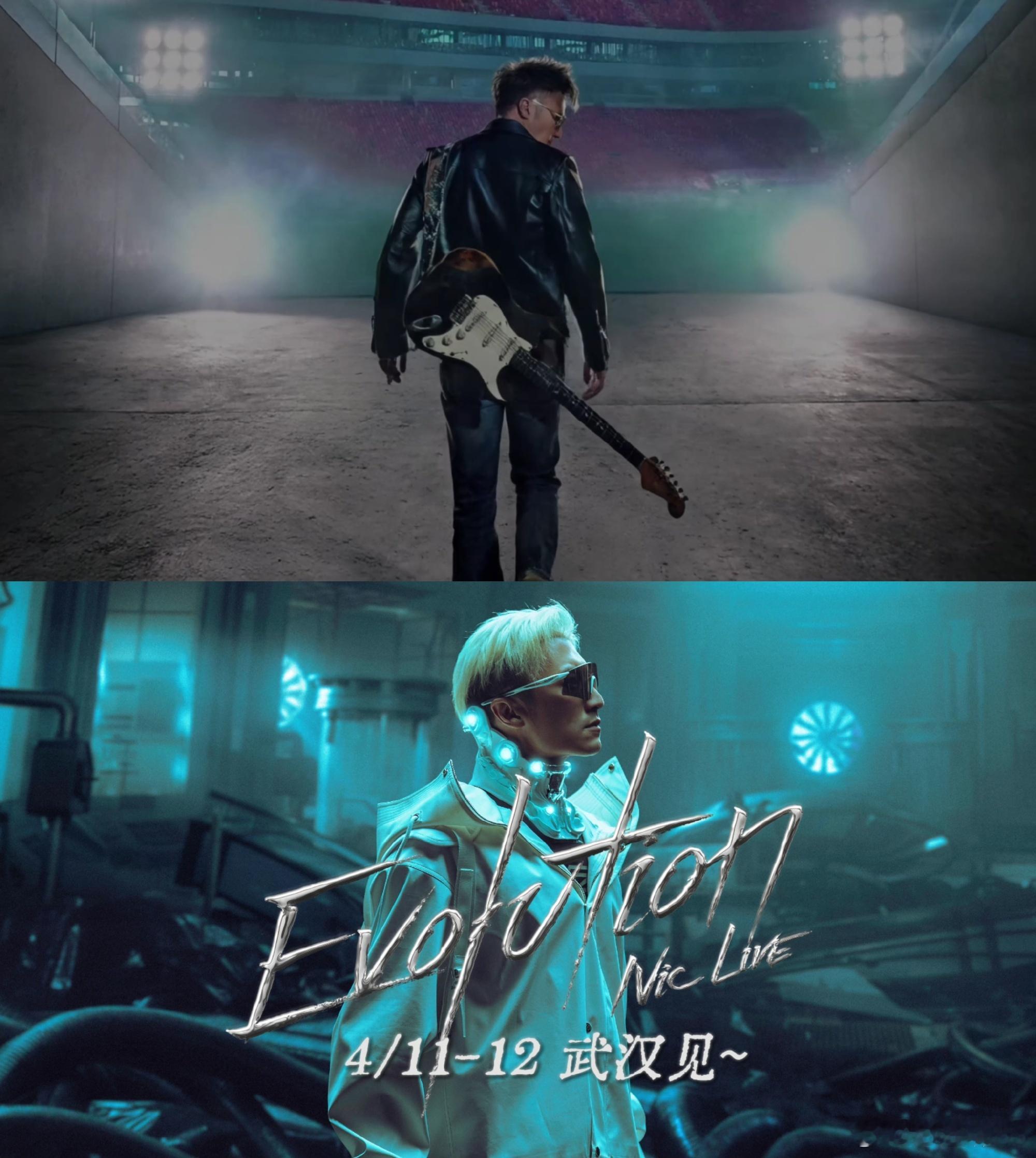 谢霆锋卷了么订单又来了 他真的从来没停过，永远在尝试新风格。这次演唱会视觉走赛博