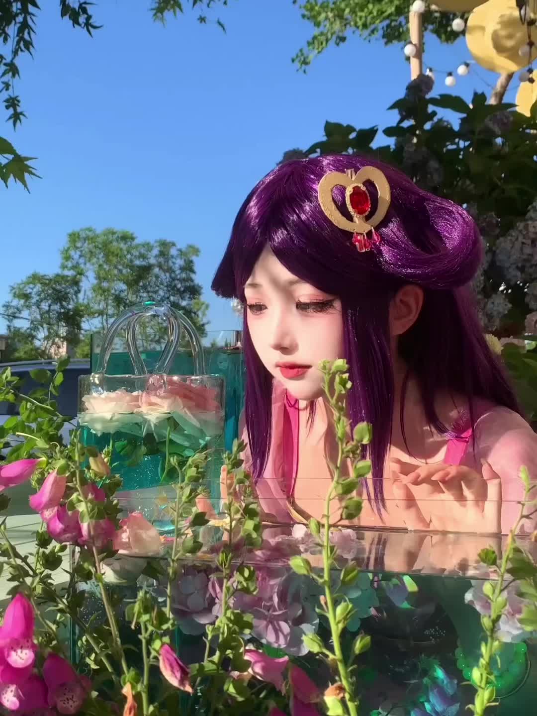 叶罗丽精灵 罗丽 cos 金花冠 叶罗丽精灵梦