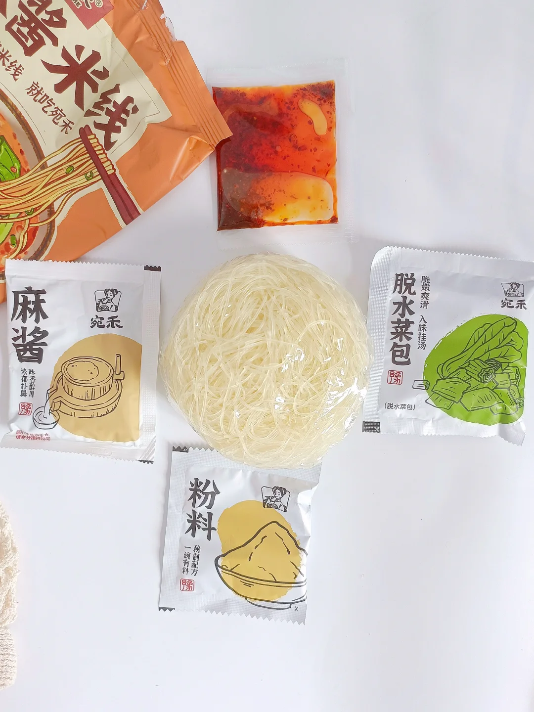 一人食｜黏糊糊的麻酱米线