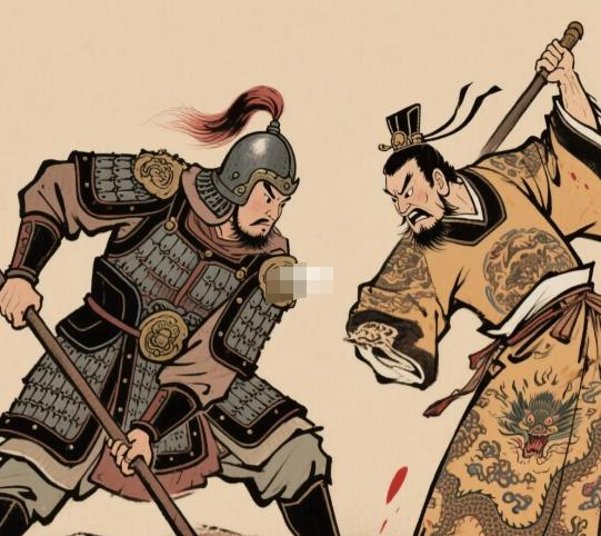 1641年，崇祯皇帝听说李自成挖了朱元璋的祖坟，断了大明风水，便给陕西总督汪乔年