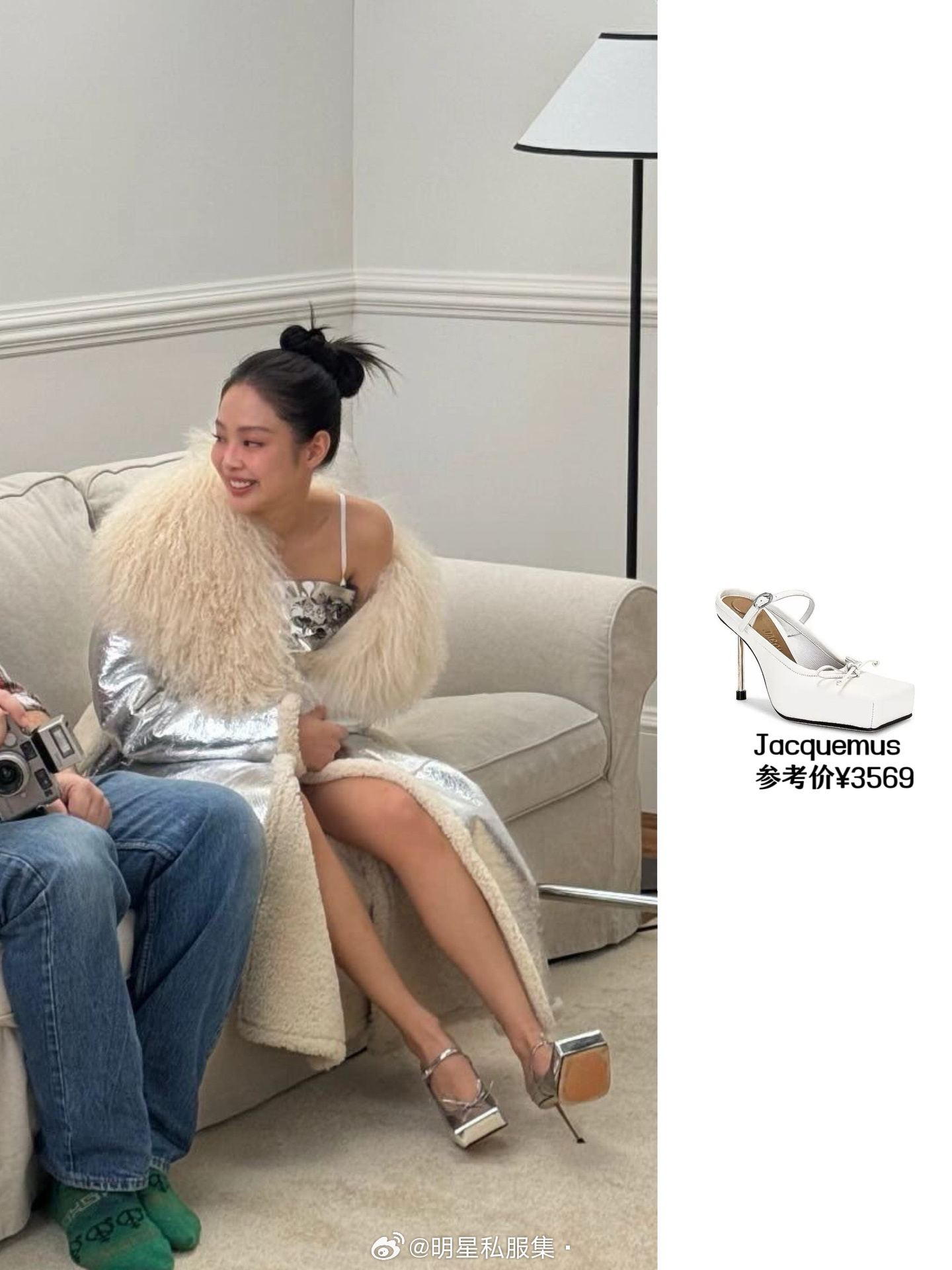 #Jennie#最新物料，圆圆的脑袋，可爱的妮妮！ ​​​