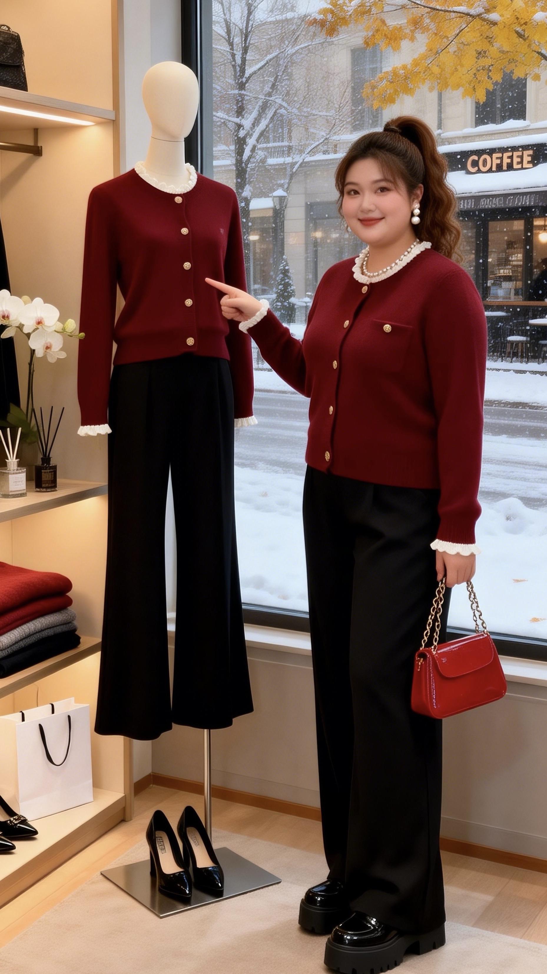 2026我的第一套新年战袍过年回家穿哪套显得我混得好普通人冬天少买这几...