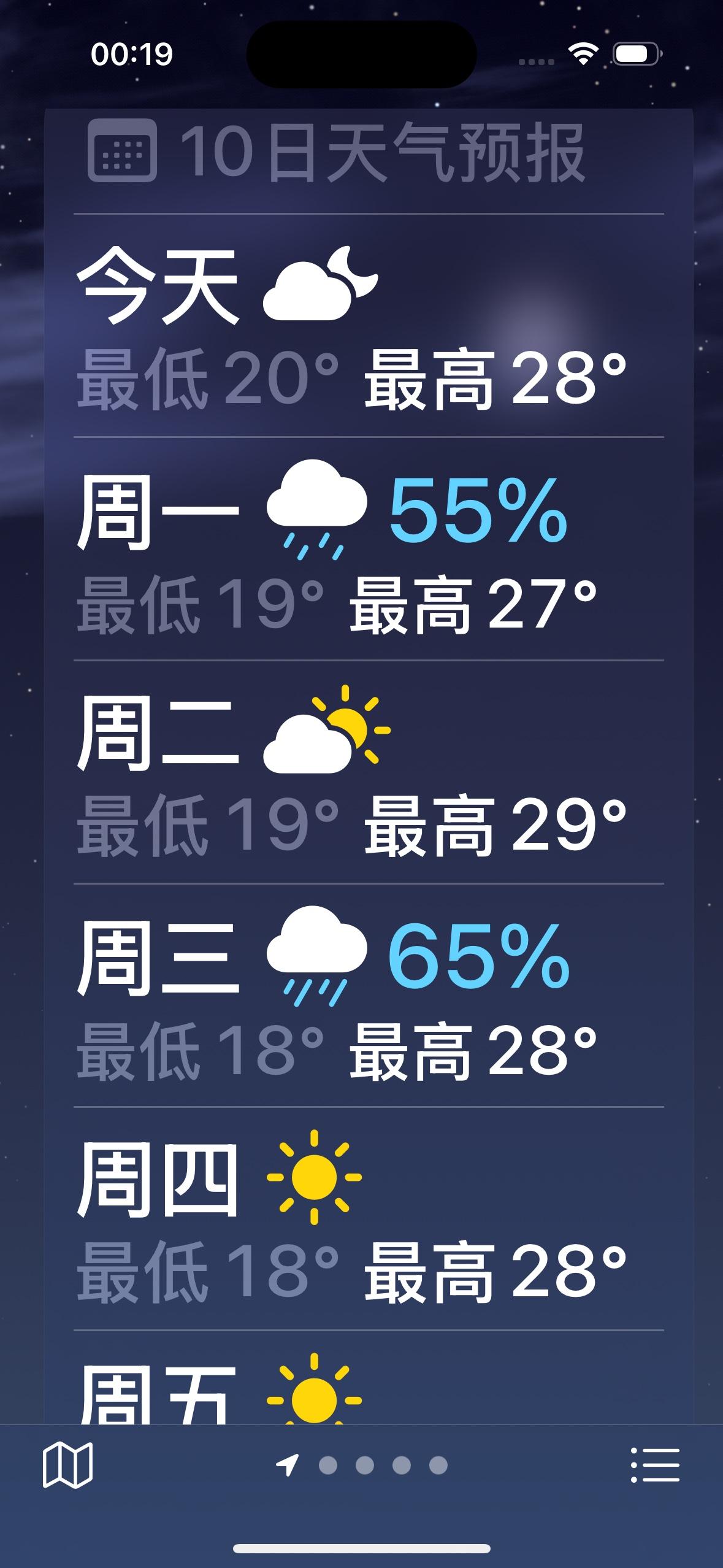 太舒服了😌！乌鲁木齐市的气温终于有连续五天不会超过30度了！

       