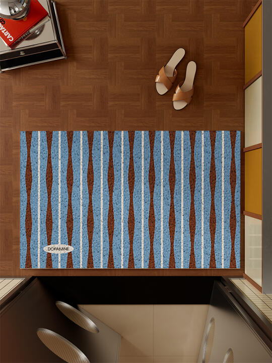 中古风玄关都给我铺这个地垫！