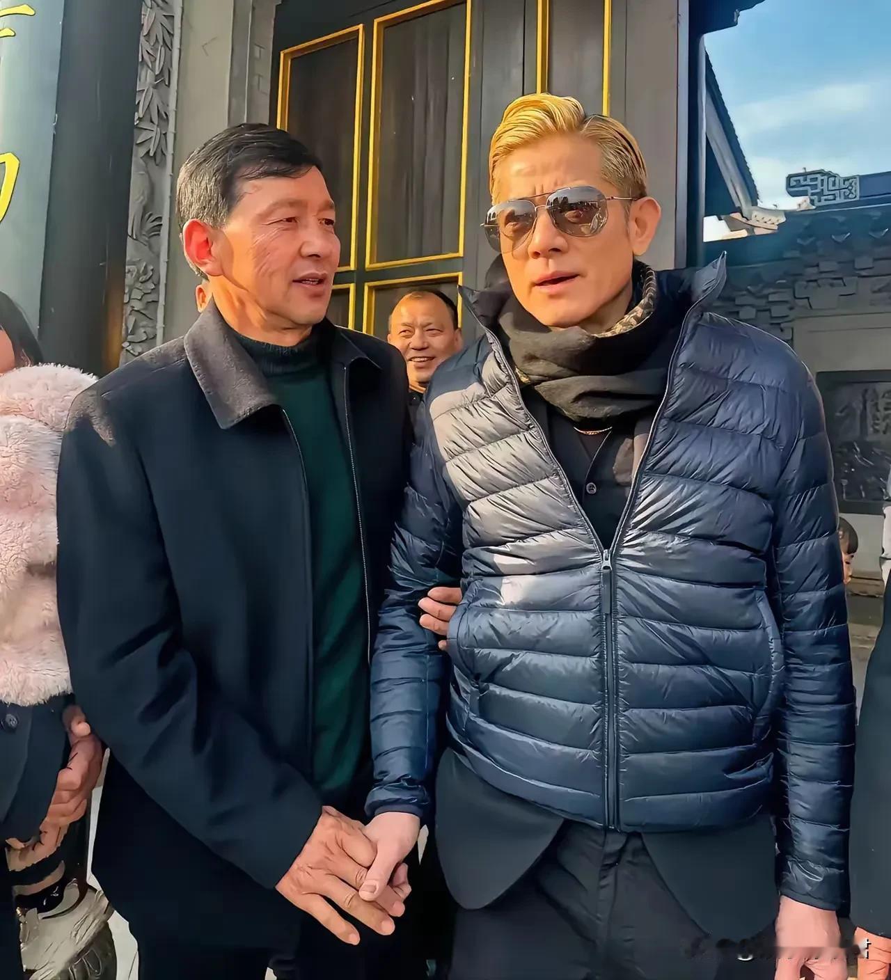 老丈人做梦也想不到在自己五十多岁的时候成为了天王老子！
郭富城面对即使比自己小的