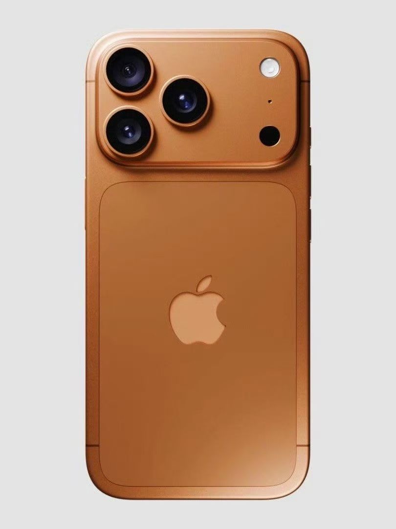 iPhone17Pro最新外观曝光你还别说，这个橙色确实有种越看越高级的感觉！ 