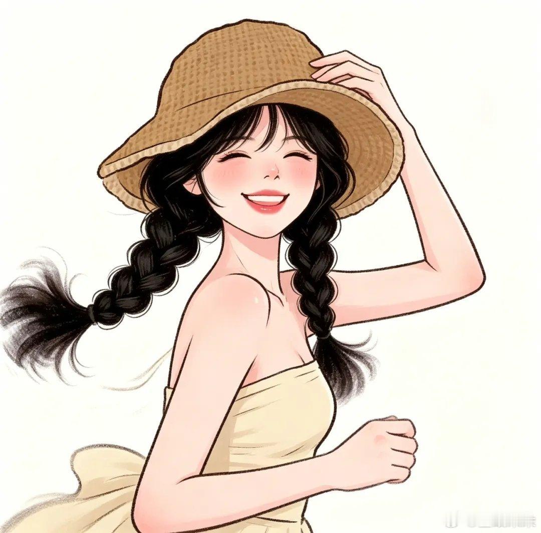 元气可爱帽子控系卡通头像 