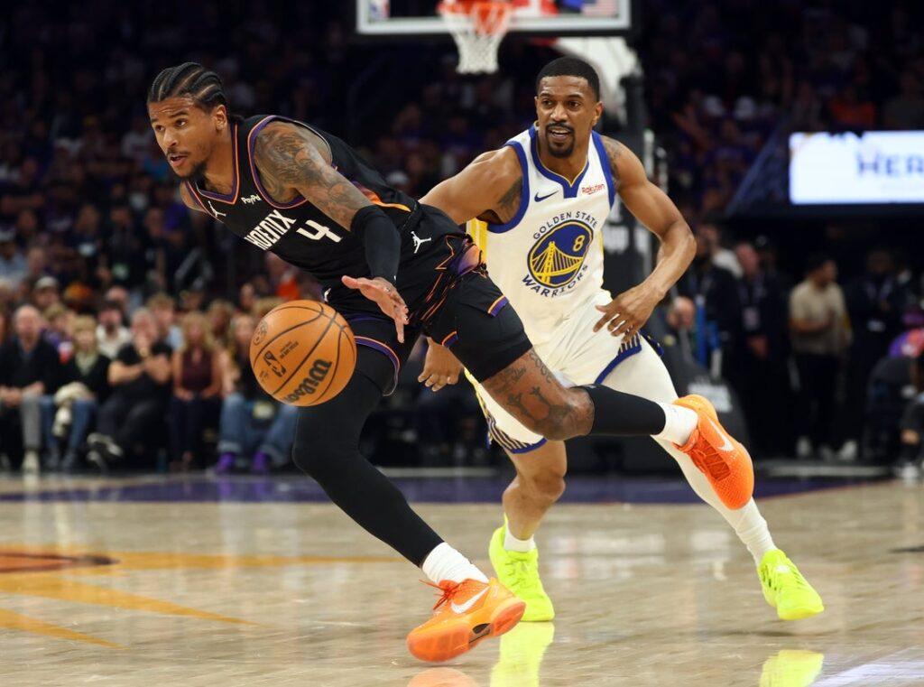 贾伦·格林轰下36分，20投14中，率领菲尼克斯太阳以111-96击败金州勇士，