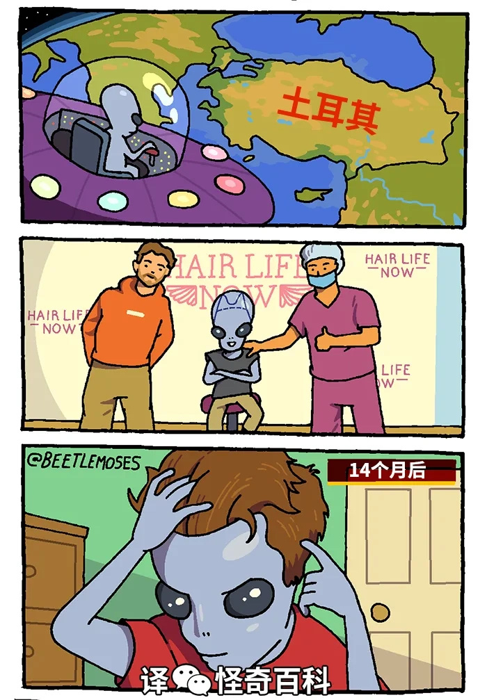 这外星佬也入乡随俗了 