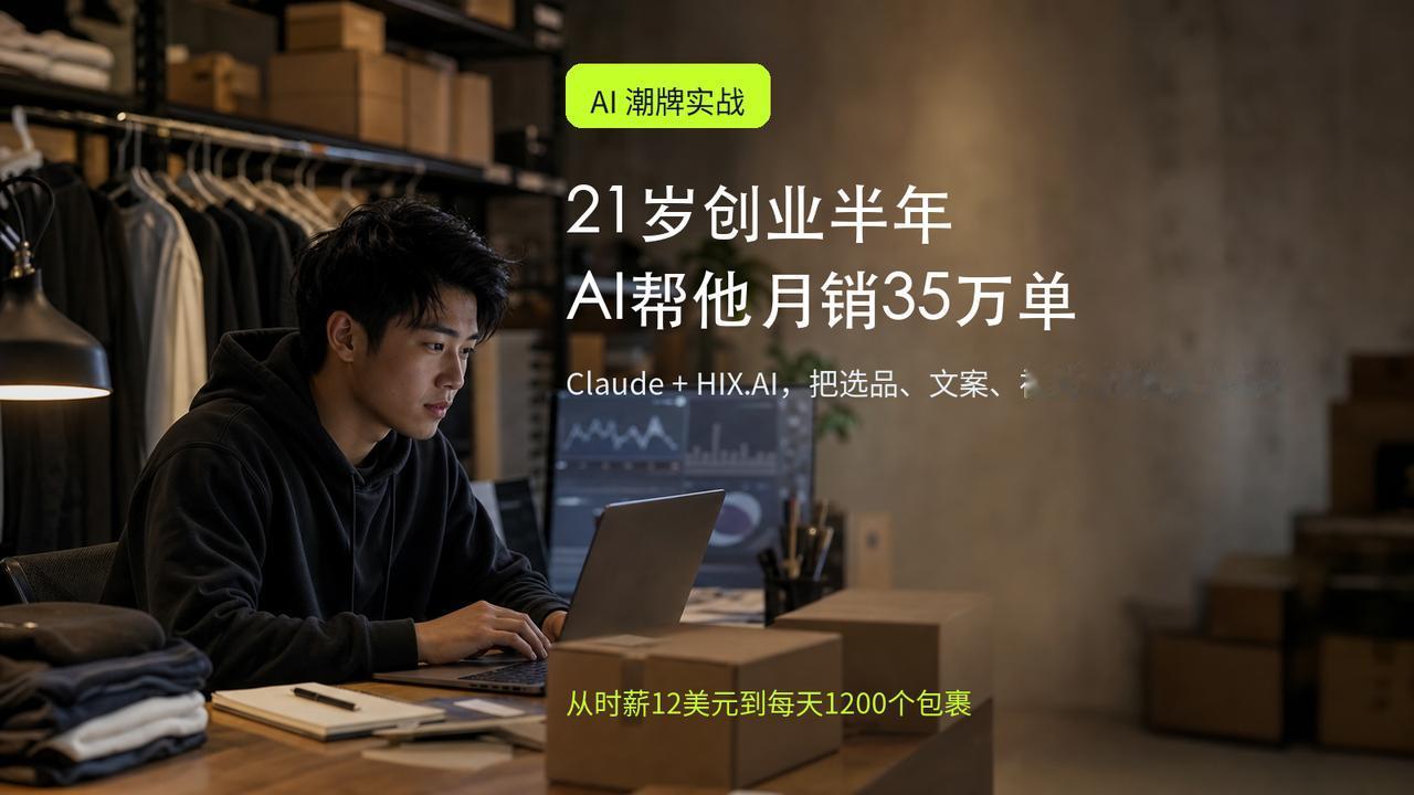 凌晨3点的仓库里，小李盯着电脑屏幕上的两个窗口——Claude和HIX.AI正在