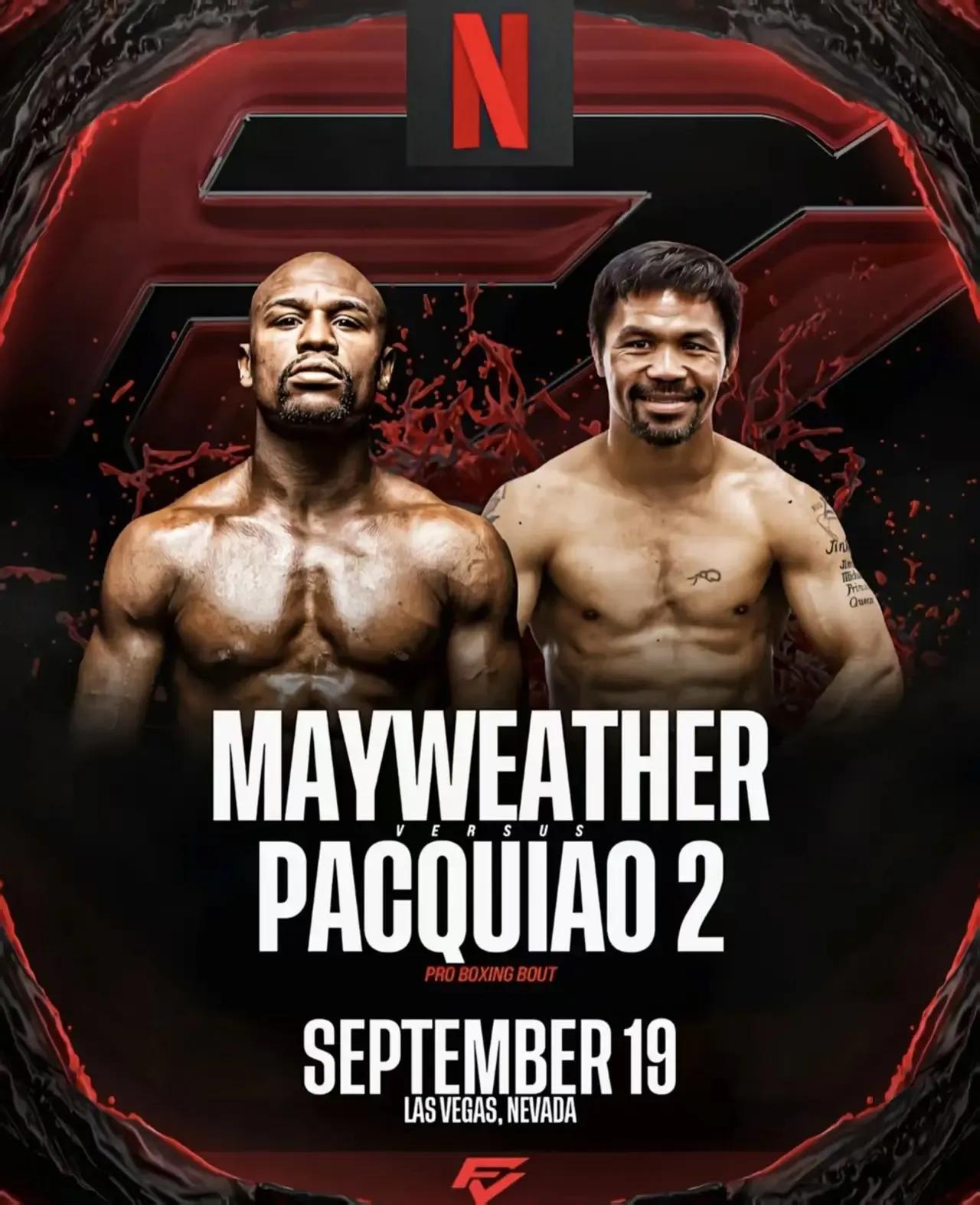 帕奎奥：梅威瑟想和我打表演赛，但是我坚持要打职业比赛！

传奇拳王，来自菲律宾的