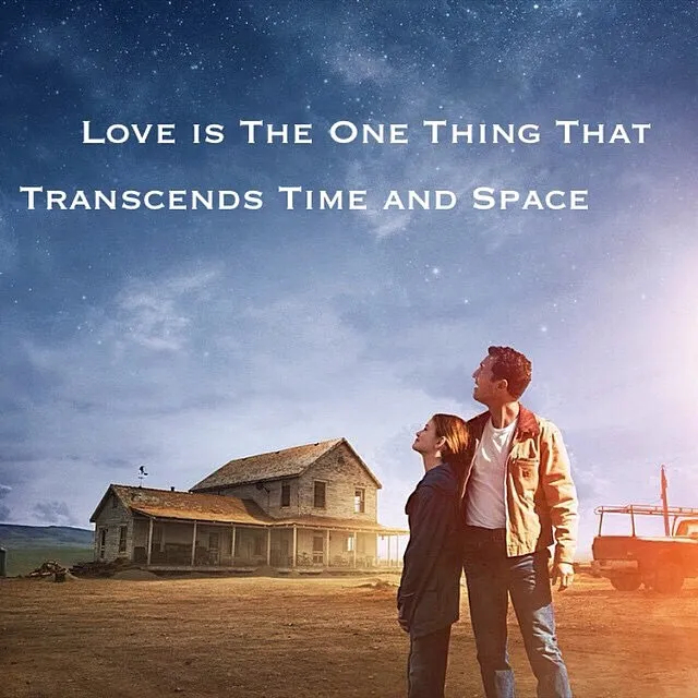 诺兰《星际穿越》里的一句名著名台词：Love is the one thing 
