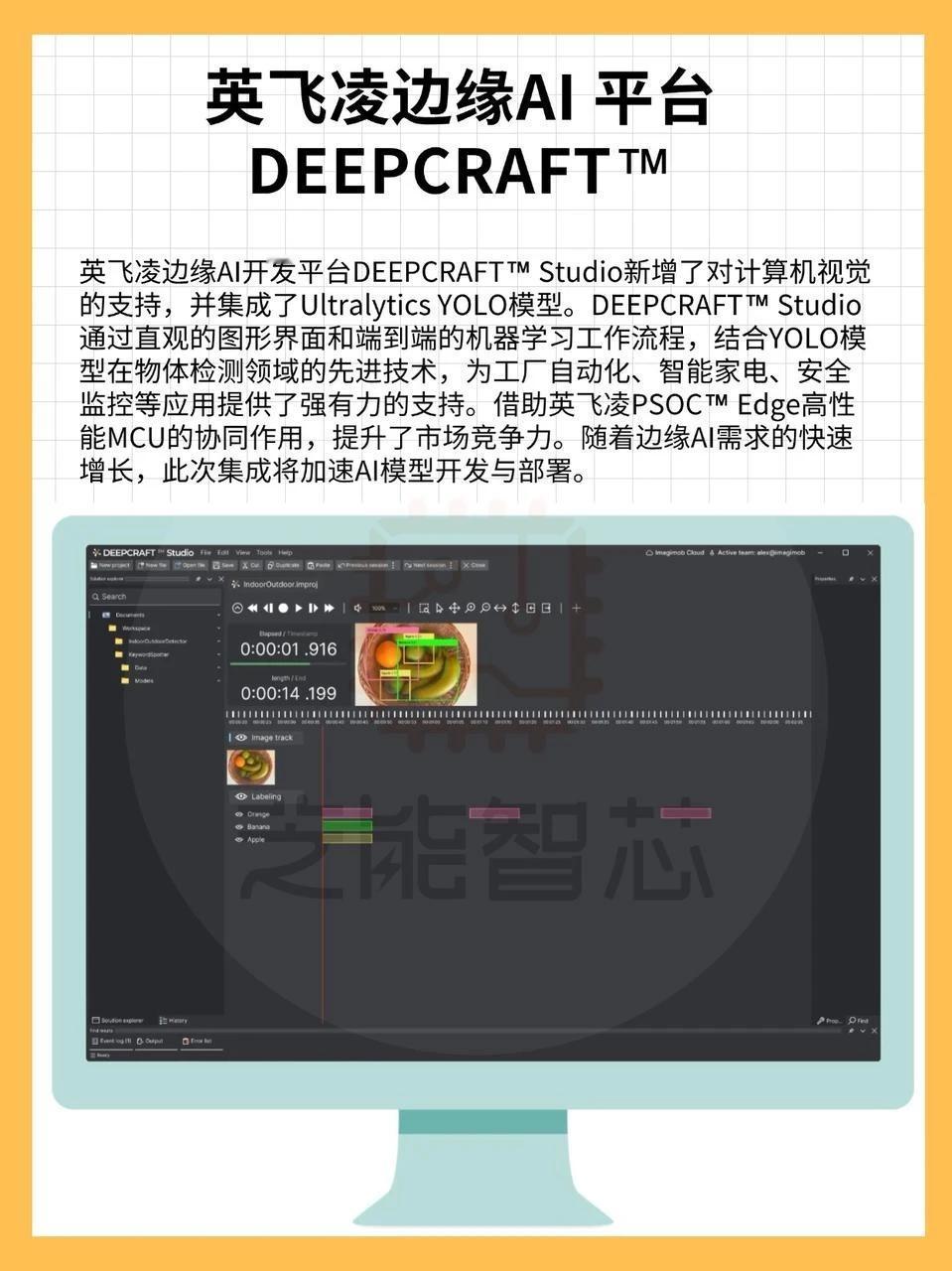 英飞凌边缘AI 平台DEEPCRAFT™ Studio新增机器视觉支持英飞凌