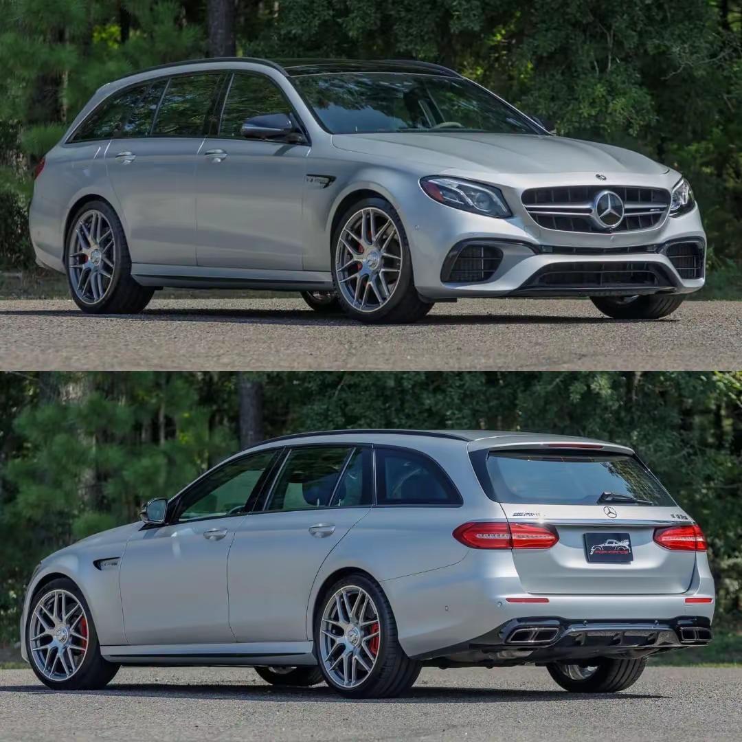 AMG E 63 S旅行车。2018款奔驰AMG E 63 S旅行车：当家庭实用
