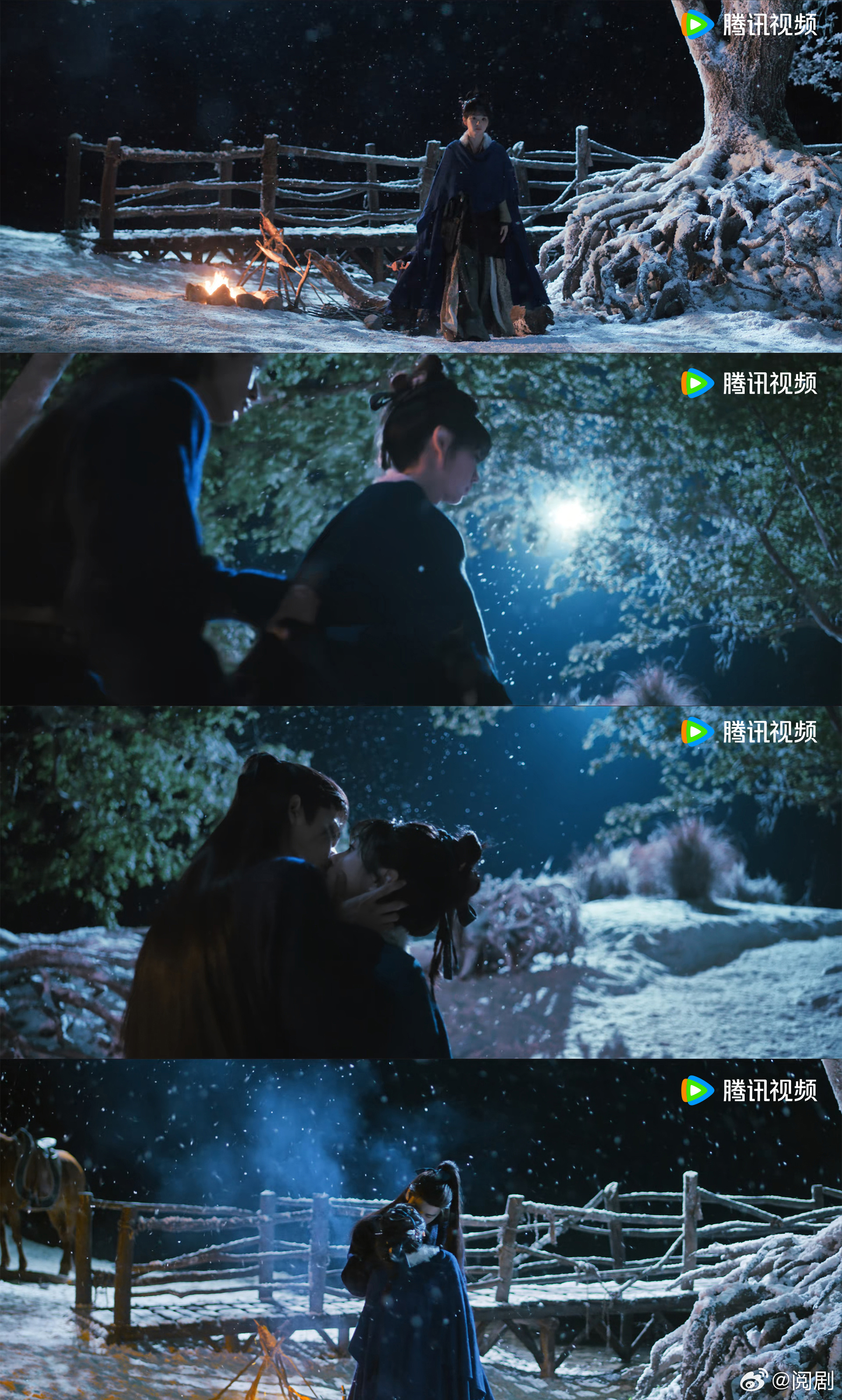 张凌赫田曦薇逐玉告白吻逐玉告白吻 谁懂啊！逐玉告白吻真的看一遍心动一遍，没有工业