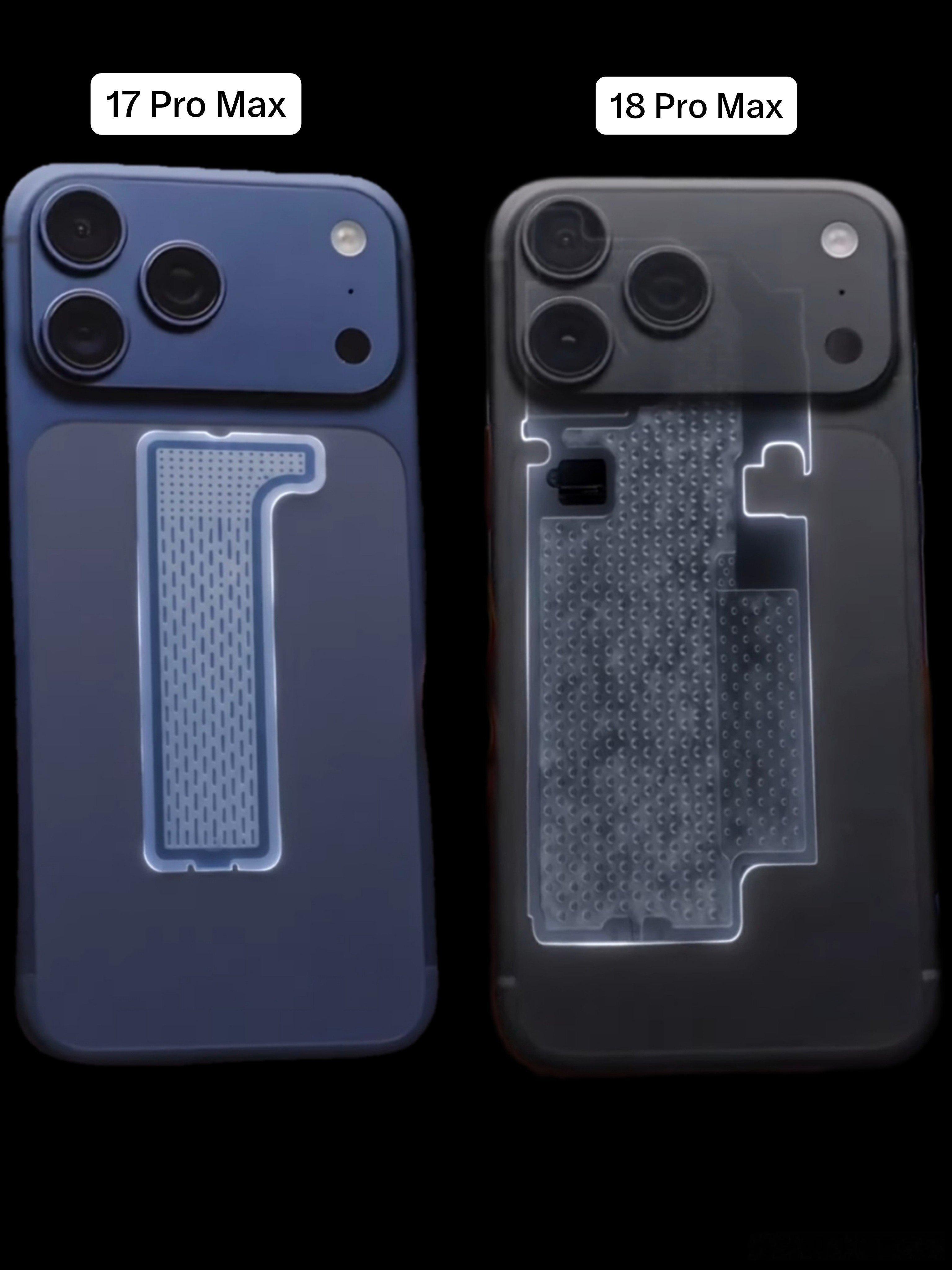 iPhone 18 Pro Max 拥有 5,400 mm²的蒸汽散热腔，比三星