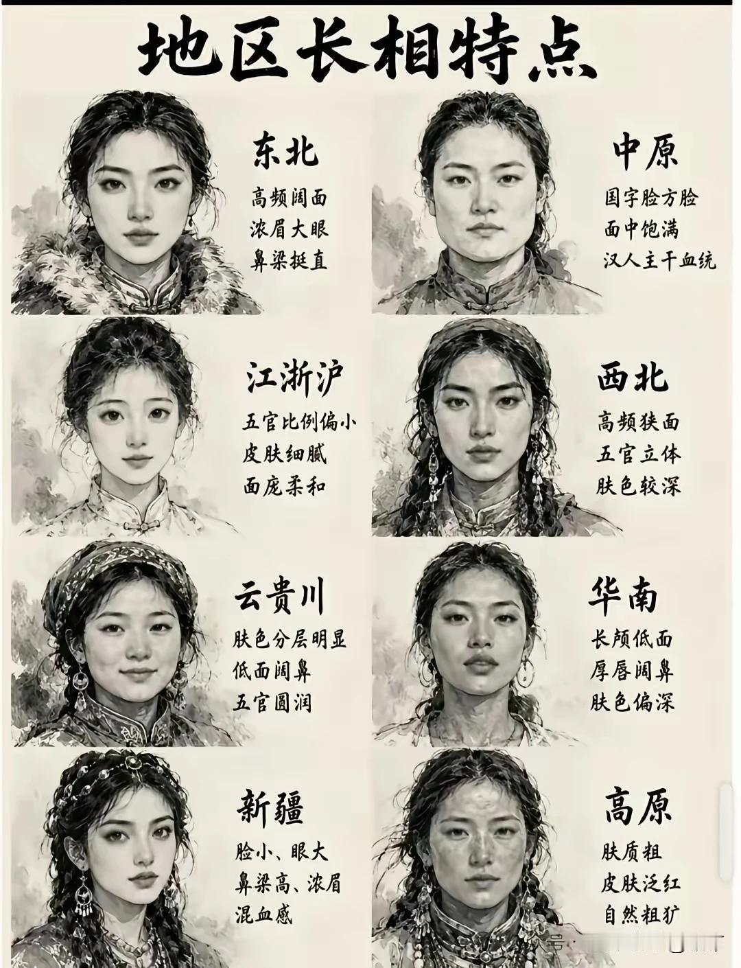 还是喜欢东北的长相，接受反驳。