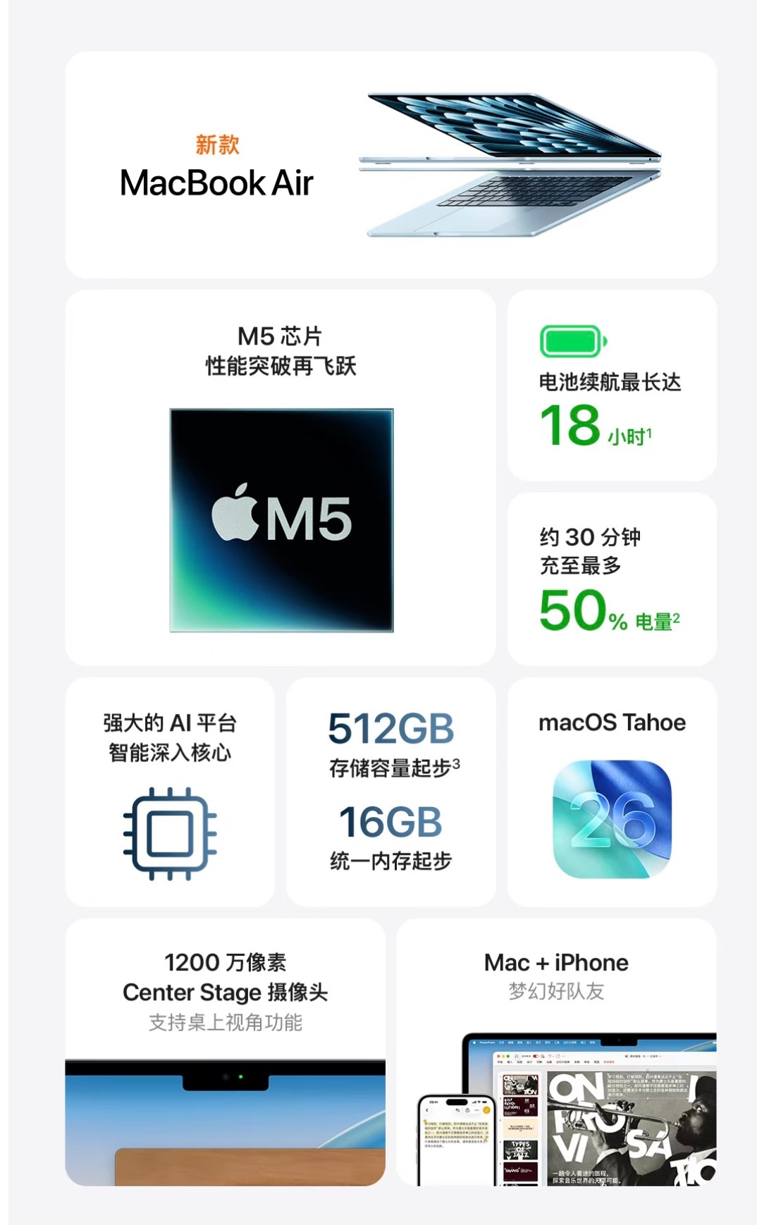 苹果发布全新MacBook又悄咪咪上新！MacBook Pro系列上M5 Pro
