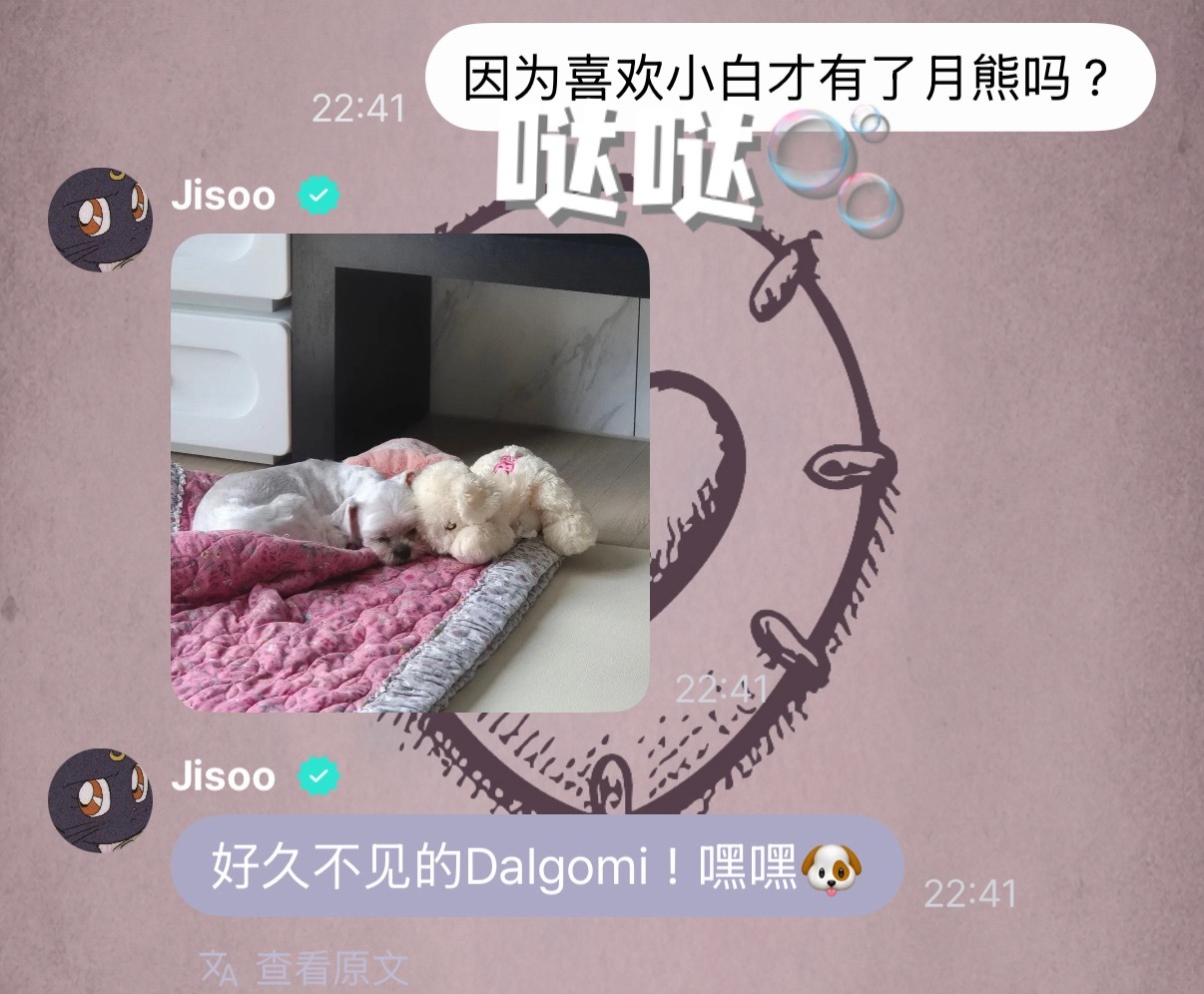 宝宝是看到了我的消息吗🥹 ​​​
