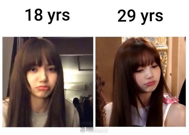 lisa又把岁月打败了 能打败18岁Lisa的只有29岁的Lisa！ 
