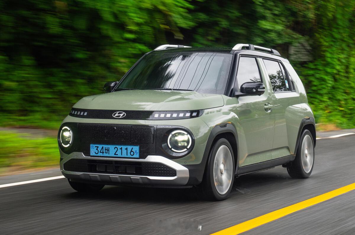 纯电微车现代Inster(autocar、autoexpress、topgear