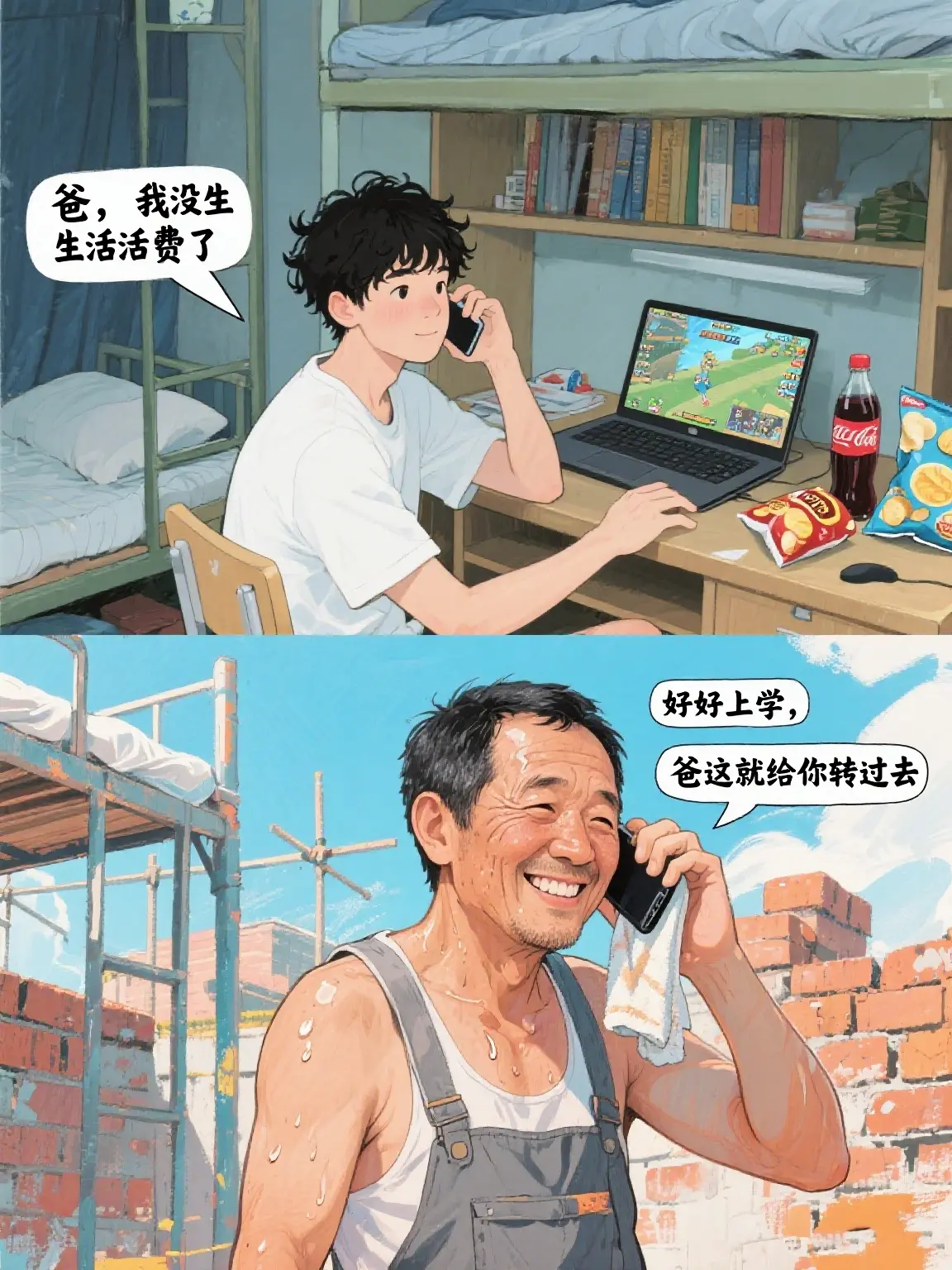 或许这就是长大吧。