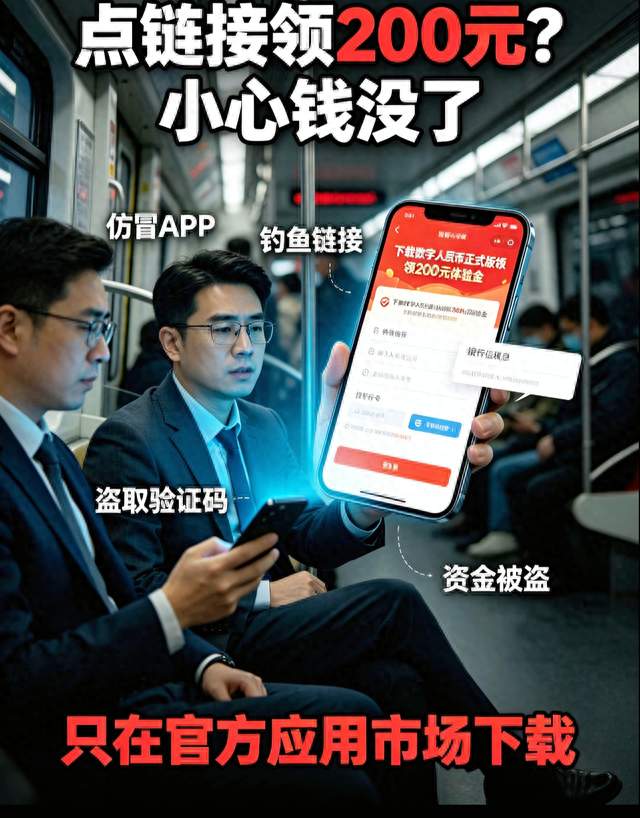 以为是数字人民币福利？实则是传销、刷单、盗钱骗局