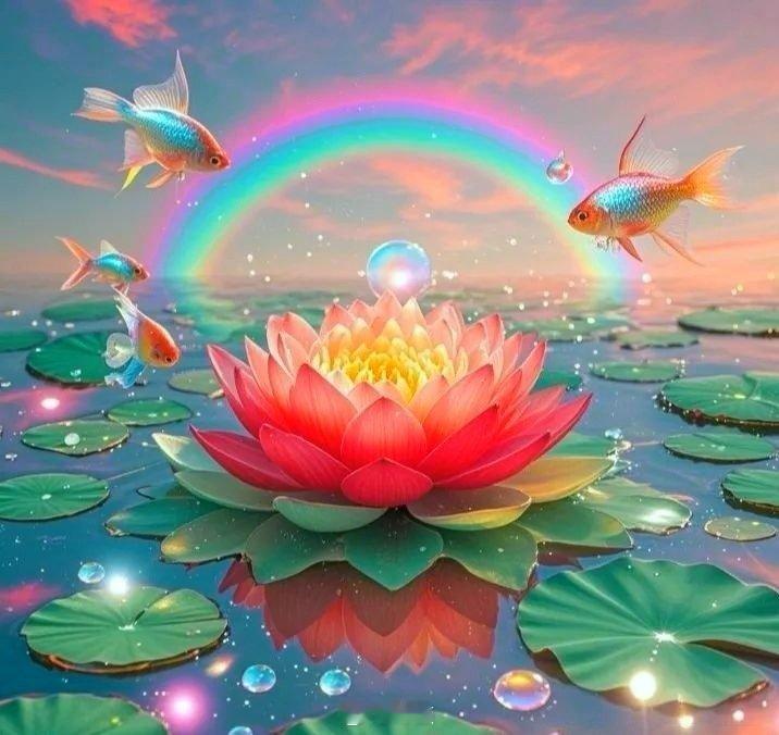 接彩虹运🌈🌈，万事顺意，心想事成 