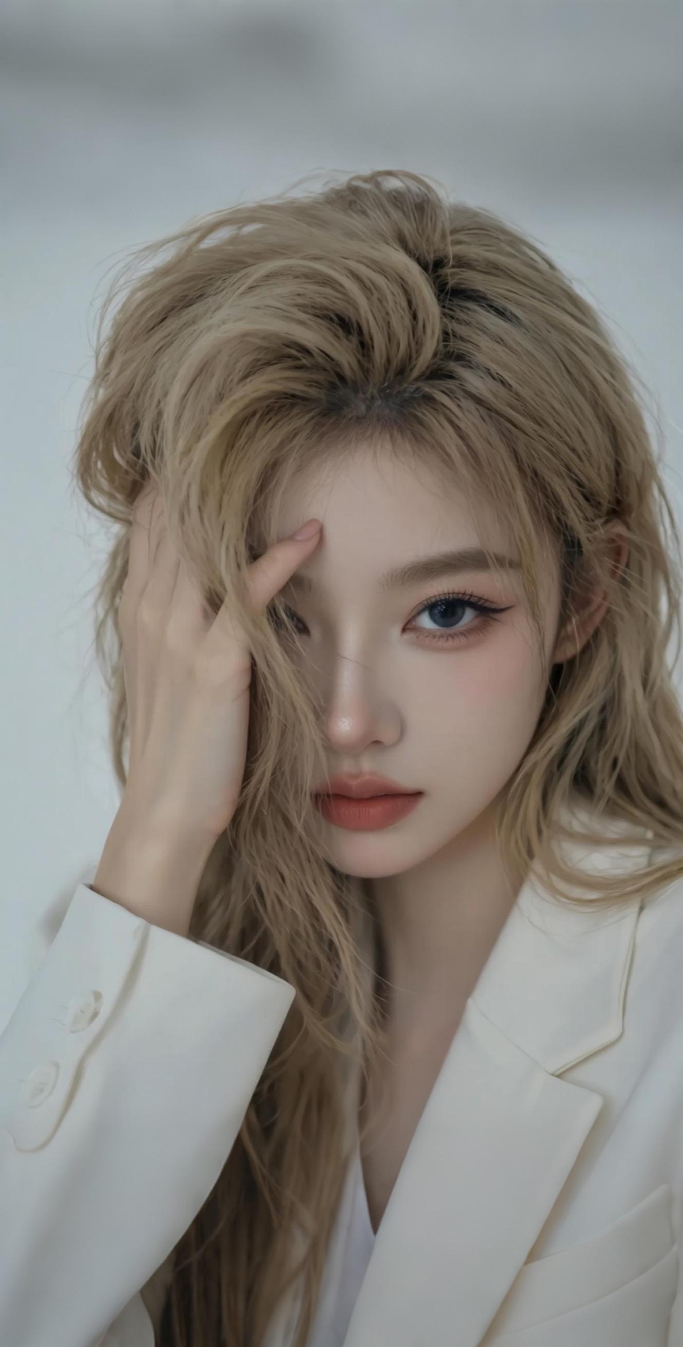 #AI扩图 #冷感写真   