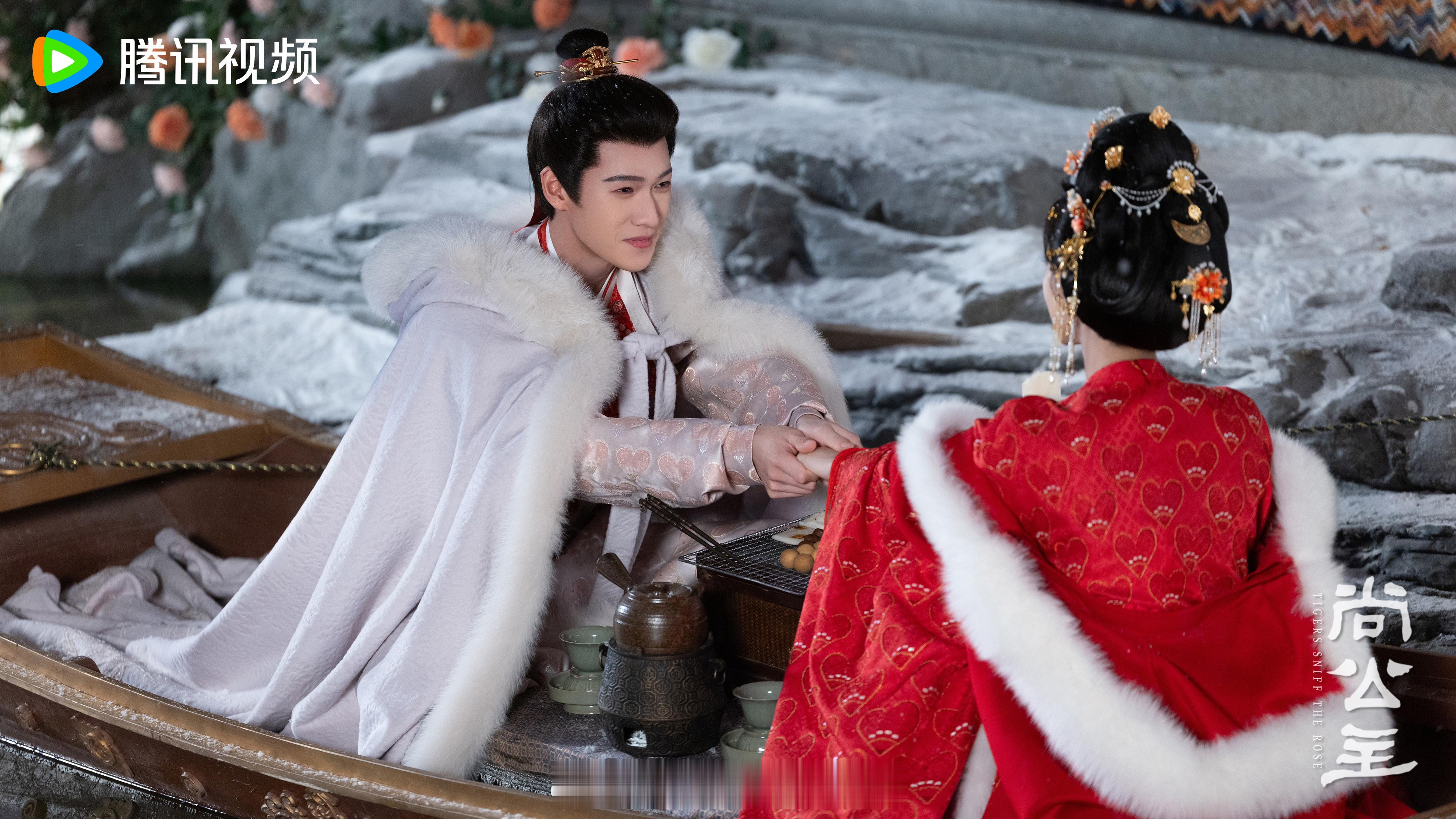 能不能现在播啊孟子义李昀锐尚公主雪景剧照孟子义李昀锐手指点唇剧照