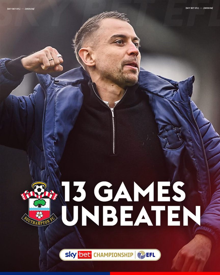 好多人都知道修咸頓最近16場不敗，當中贏咗13場，可以逐步體驗到德國教頭東達艾卡