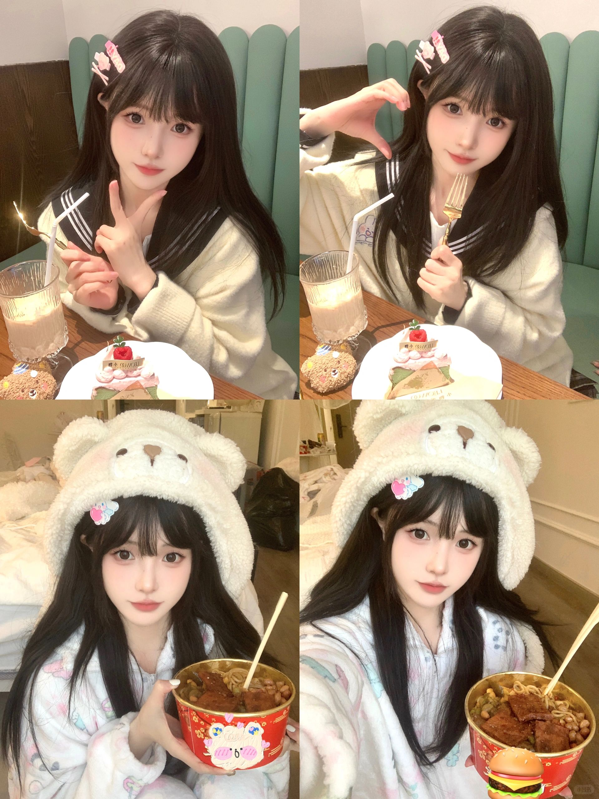 很多宝宝问的假发分享来啦