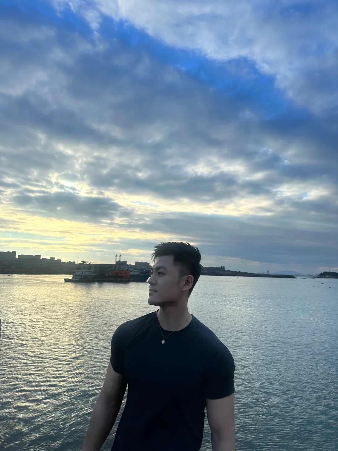 散散步.