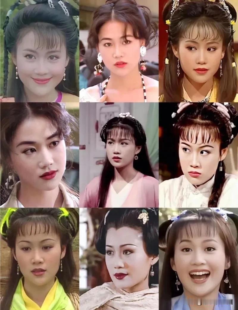 古装皇后梁小冰，发现她神奇的地方，五官分开看，没有哪个很好看的地方，甚至觉得普通