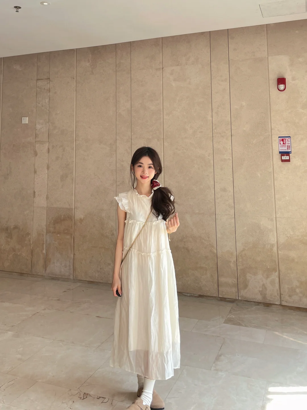 155小个子女生穿搭 好漂亮的小白裙！