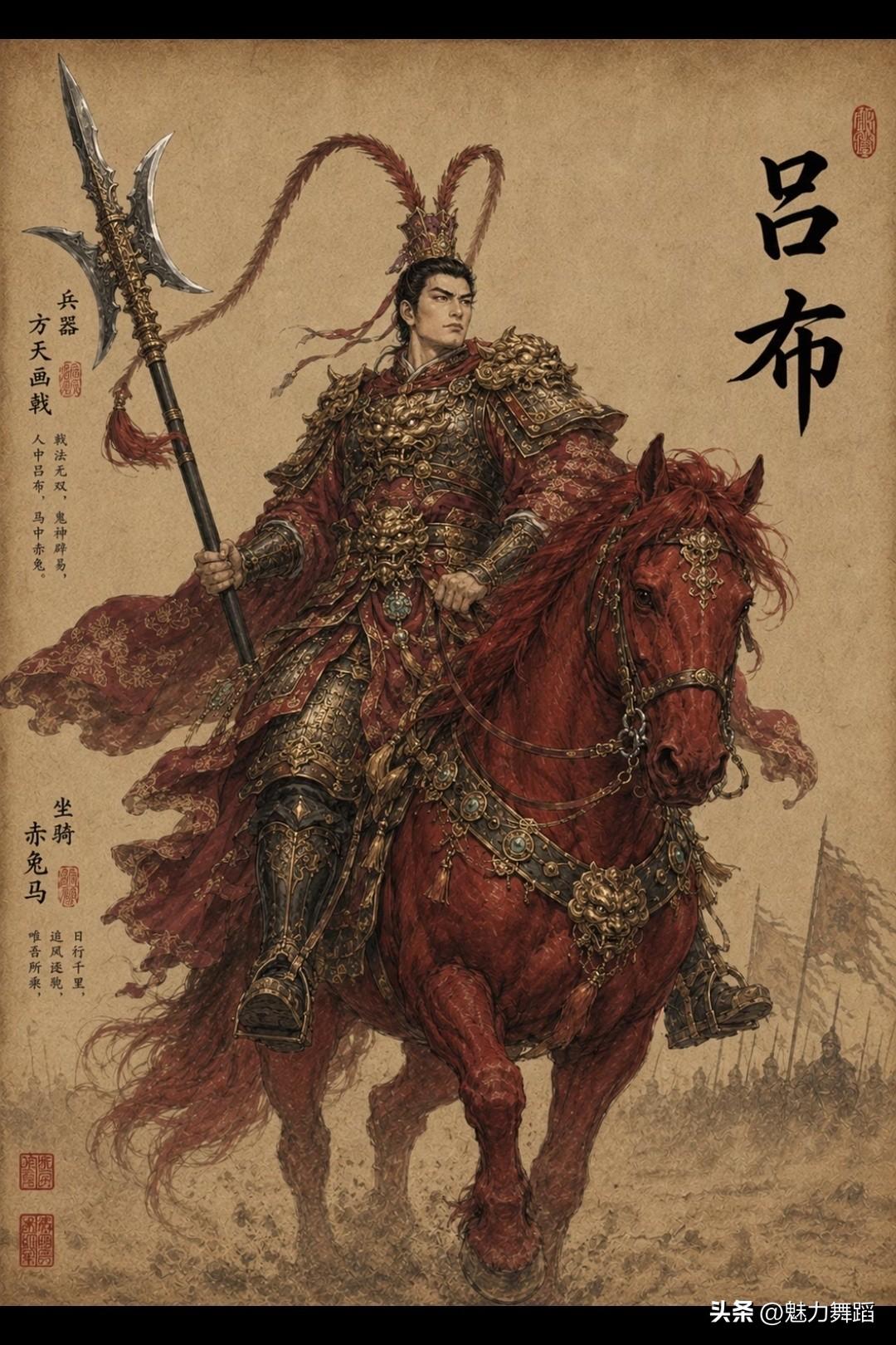 在我心中，三国最强十人就是：以人中吕布为首，常山赵子龙为二把手，“左青龙”典韦，