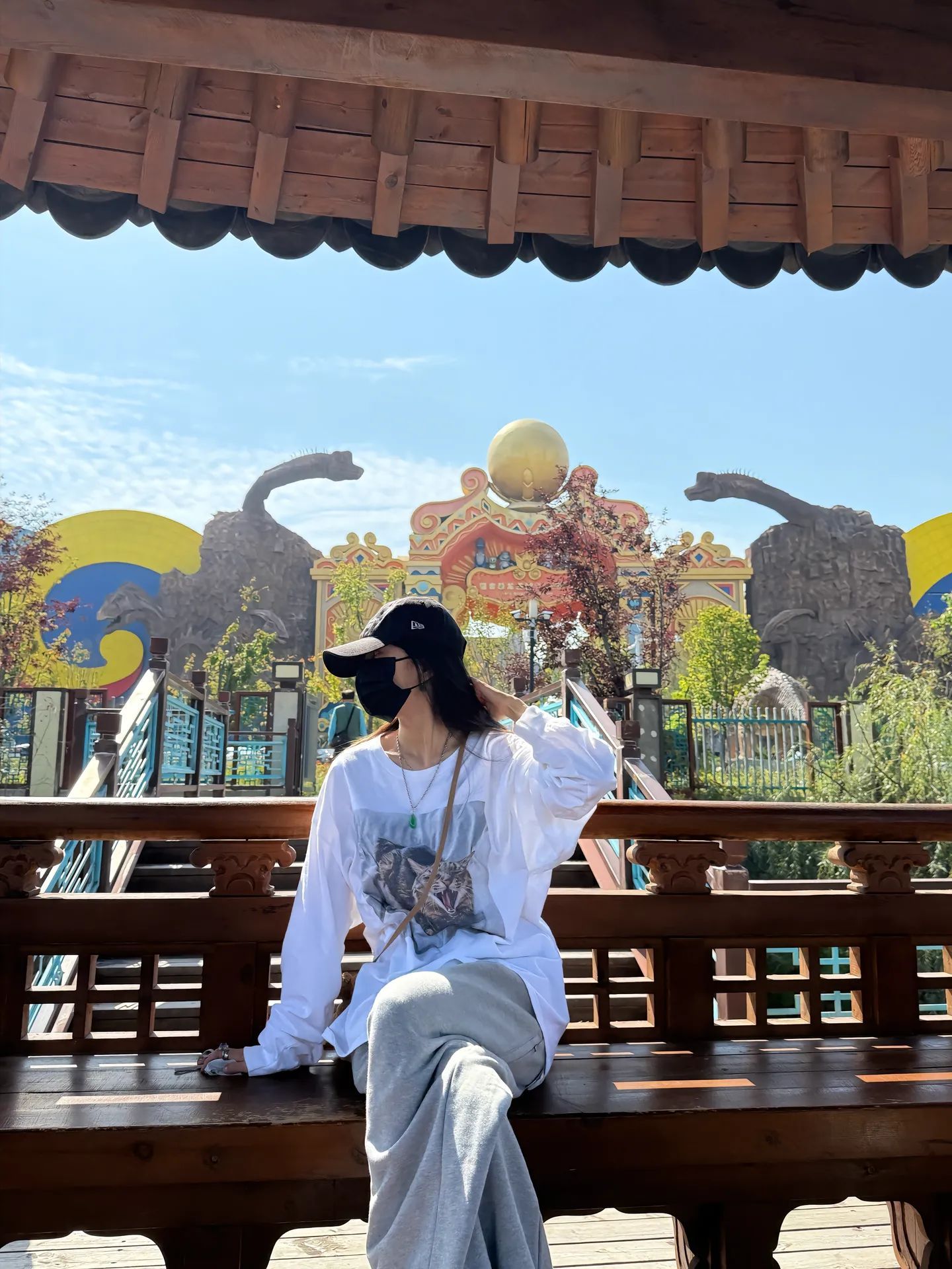杨幂去了龙井日本遗址博物馆杨幂多寄一点旅游明信片吧[期待][期待]最好来一条长达