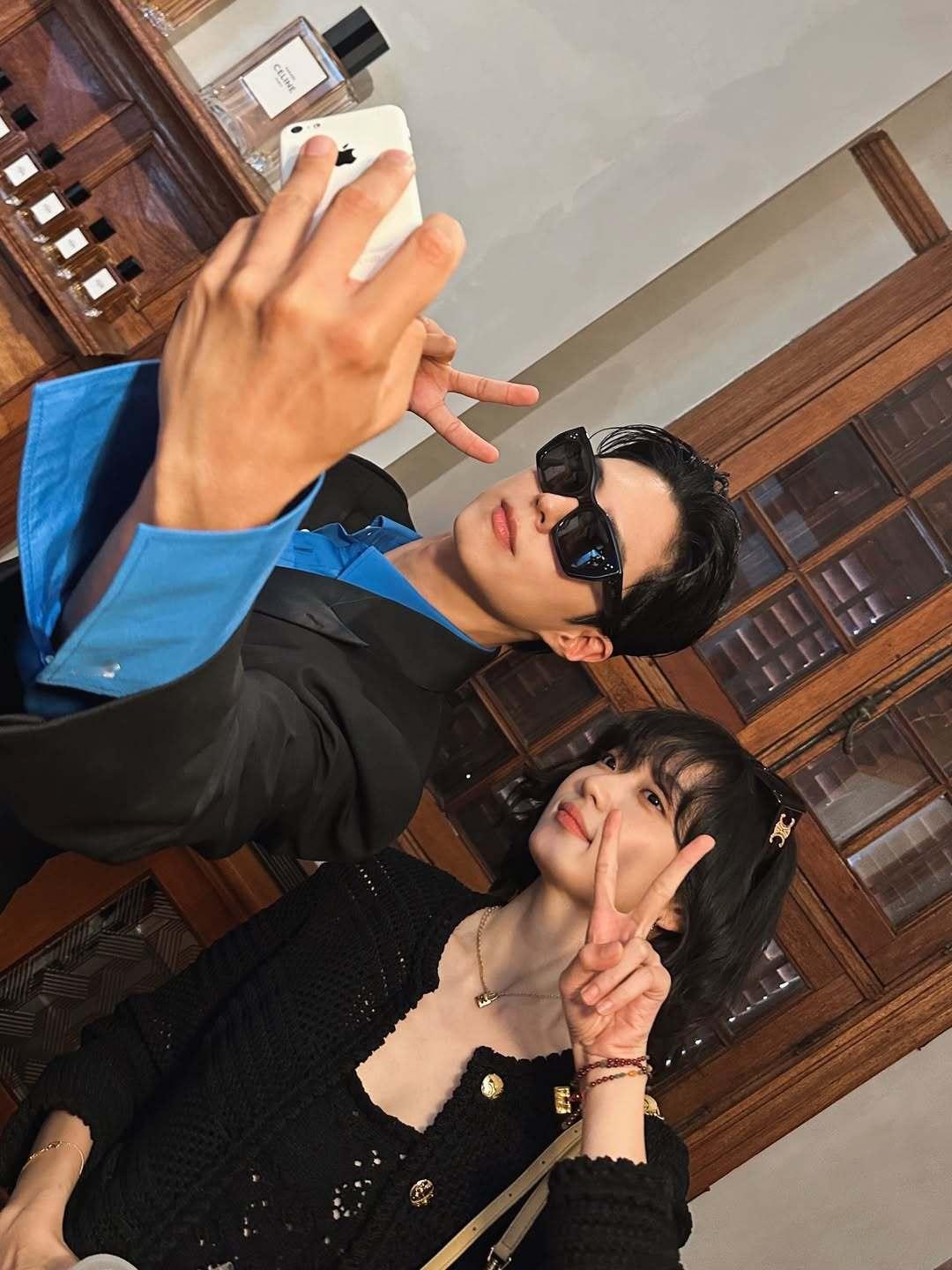 朴宝剑✖️CELINE夏日漫游活动 📷 风格大赏 朴宝剑拍的刘诗诗王安宇孙千