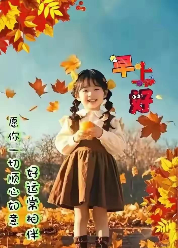 晨光刚漫过窗沿，就想把第一份暖递给你——愿你睁眼有微风拂面，早餐有热粥暖胃，通勤