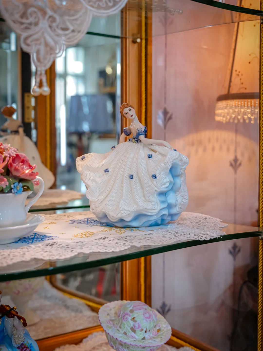 拆开包装那刻…被克莱因蓝瓷偶美到失语💙