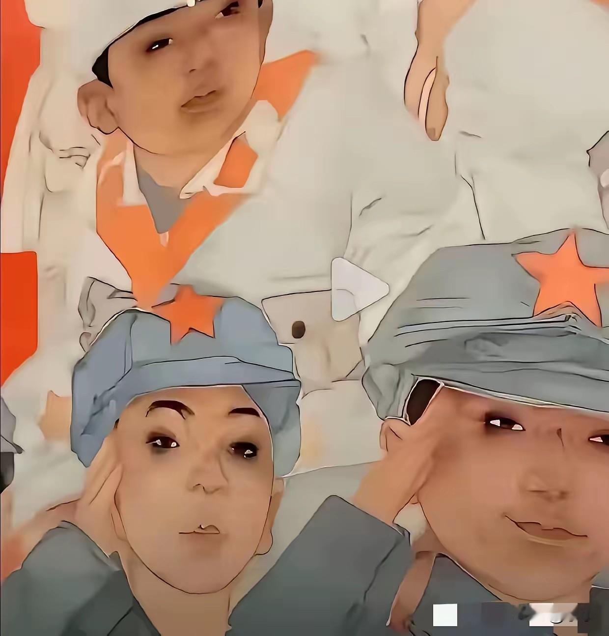 网络流传说法称，这幅画在初审阶段，曾有年轻策展人提出不同意见，被前辈反驳：“你懂