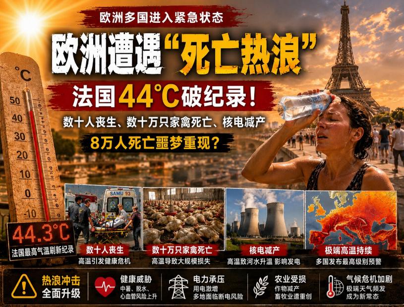 一匹半空调炒到三万八！欧洲政客与媒体吹着空调却要求不装空调，法国西班牙德国看着中